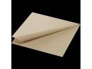 Dispenserserviet , Duni, 1/4-fold, 1 lag væv, brun 330mmx330mm, pakke a 750 stk