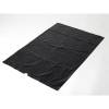 Affaldss&aelig;kke, 53 &micro;m, 700 x 1100 mm genanvendt LDPE, sort, 100 l med lukkestrop, rulle a 10 poser