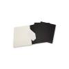 Moleskine Cahier XL notesbog sort 3stk