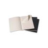 Moleskine Cahier XL notesbog sort 3stk
