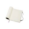 Notesbog, Moleskin Classic, ulinjeret sort, 190x250mm
