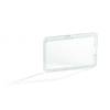 Kortholder, Durable 105x283x80mm, 54x85mm kort st&oslash;dsikker transparent pakke a 10 stk
