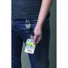 Kortholder, Durable 105x283x80mm, 54x85mm kort st&oslash;dsikker transparent pakke a 10 stk