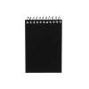Bantex spiralblok A7 linjeret sort