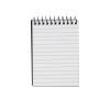 Bantex spiralblok A7 linjeret sort