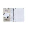 Oxford Touch notesbog A5+ kvadreret 70 ark 90g turkis