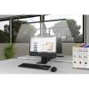 Bordlampe, Unilux, Strata LED, sort