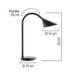 Bordlampe, Unilux, Sol Industri Dispenser t/h&aring;ndrens, sort