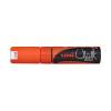 Chalkmarker, Uniball Ocean care, PWE-5K 1,8-2,5MM, Rund spids, r&oslash;d, permanent