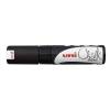 Chalkmarker, Uniball Ocean care, PWE-8K 8MM, Rund spids, sort, permanent
