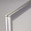 Gadeskilt, Twinco, Twin Light 640x1040x190mm, aluminium/gr&aring;