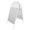 Gadeskilt, Twinco, Twin Light 620x1310x80mm, hvid