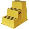 Sikkerhedstrin, Twinco Twin 890x585x730mm, 3 trin, gul