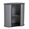 Messeudstyr, Twinco Twin 900x490x930mm, Disk Inkl. hylde, sort