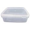 Condib&oslash;tte, Without lid 1300 ml 195x195x51mm PP, transparent, pakke med 58 stk F&oslash;devaregodkendt