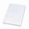 Standardblok, Bantex, linjeret, A4, hvid 210x297mm 4 Huller, Sidelimet