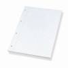Standardblok, Bantex, Kvadreret, A4 hvid, 210x297mm 4 Huller, Sidelimet