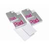 Standardblok, Bantex, Kvadreret, A4 hvid, 210x297mm 4 Huller, Sidelimet