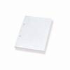 Standardblok, Bantex, linjeret, A5, hvid 148x210mm 2 Huller, Sidelimet