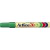 Marker, Artline, EK70, 1,5MM, Spids gr&oslash;n, 3207004