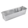 Foliebakke, Plus Pack, 1-Compartments Rektangul&aelig;r 2050 ml 337x106x80mm aluminium, aluminium, pakke a 50 stk F&oslash;devaregodkendt