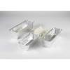 Foliebakke, Plus Pack, 1-Compartments Rektangul&aelig;r 2050 ml 337x106x80mm aluminium, aluminium, pakke a 50 stk F&oslash;devaregodkendt
