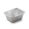 Foliebakke, Plus Pack, 1-Compartments Rektangul&aelig;r 250 ml 114x89x42mm aluminium, aluminium, pakke a 100 stk F&oslash;devaregodkendt
