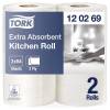 Tork 120269 Extra Plus 2lags k&oslash;kkenrulle 24 ruller