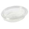 Plastbakke, Plus Pack ClearShow Rektangul&aelig;r 760 ml 204x166x52mm RPET, transparent, m/h&aelig;ngslet l&aring;g pakke a 50 stk