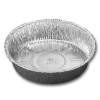 Foliebakke, Plus Pack, Rund 510 ml, &Oslash; 158, h&oslash;jde 34 aluminium, aluminium, pakke a 100 stk 1-Compartments F&oslash;devaregodkendt