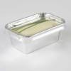 Foliebakke, Plus Pack, 1-Compartments Rektangul&aelig;r 140 ml 100x64x35mm aluminium, aluminium, pakke a 100 stk F&oslash;devaregodkendt