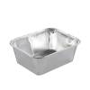 Foliebakke, Plus Pack, 1-Compartments Rektangul&aelig;r 340 ml 118x98x43mm aluminium, aluminium, pakke a 100 stk F&oslash;devaregodkendt