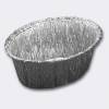 Foliebakke, Plus Pack, 1-Compartments Oval 260 ml 120x87x47mm aluminium, aluminium, pakke a 100 stk F&oslash;devaregodkendt