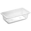 Plastbakke, F&aelig;rch, K 2182-1F, 1-rums Rektangul&aelig;r 640 ml 180x99x50mm PET, transparent, karton a 608 stk