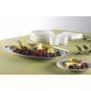 Cateringfad, Plus Pack, Rektangul&aelig;r 430 x 287 x 26 mm, aluminium, aluminium Medium, pakke a 10 stk Smooth F&oslash;devaregodkendt