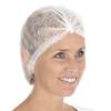 Engangs h&aring;rnet, Mop Cap on-size Non-woven, hvid, pakke a 1000 stk