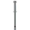 Skaft, Vikan, Telescope w/click aluminium 29mmx1390mm &Oslash; 29mm