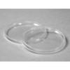 L&aring;g t/plastb&oslash;tte, Rund, &Oslash; 122, h&oslash;jde 25 PP, transparent, karton a 1120 stk F&oslash;devaregodkendt