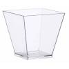 Dessertb&aelig;ger, Kova 220 ml 72x72x72mm PS, transparent, karton a 400 stk F&oslash;devaregodkendt