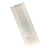 Bagerpose, 80 x 160 x 455 mm, flat bag Papir, hvid, pakke a 250 stk F&oslash;devaregodkendt