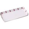P&oslash;lsebakke 200x90x20mm Pap, hvid, pakke a 100 stk