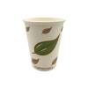 Kaffeb&aelig;ger, Papir + PE, hvid, 12oz/340ml karton a 1000 stk, palle 15 kartoner Single wall, F&oslash;devaregodkendt