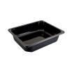 Plastbakke, F&aelig;rch, C 2325-1B, 1-rums Rektangul&aelig;r 5195 ml 265x325x80mm C-PET, sort, karton a 80 stk F&oslash;devaregodkendt