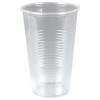 Drikkeb&aelig;ger Plast, 500 ml, PP transparent, Bl&oslash;d til &oslash;l, pose a 50 stk F&oslash;devaregodkendt