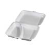 Skumbakke&nbsp;, m/l&aring;g, 2-rums 240x215x70mm Extruded Polystyrene (XPS), hvid karton a 300 stk