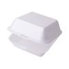 Burger&aelig;ske, XXL 205x205x110mm Extruded Polystyrene (XPS), hvid pakke a 200 stk