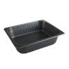 Plastbakke, F&aelig;rch, P 2325-80T, 1-rums Rektangul&aelig;r 4895 ml 268x327x80mm PP, sort, karton a 92 stk F&oslash;devaregodkendt