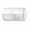 Tork 557000 T4 Twin toiletpapirdispenser hvid