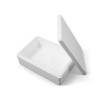 EPS skum, 595 x 398 x 191 mm PS, hvid, palle a 44 stk F&oslash;devaregodkendt