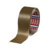 Pakketape, TESA 4120, 50 mm x 66.00 m kernediameter: 76 mm, Rulle, PVC Naturgummi, no noise, brun pakke a 1 rulle, kasse a 36 ruller palle a 2376 ruller